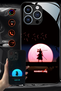 LED-oplyst iPhone-cover - Måneskinssejr | Zoro One Piece