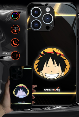 LED-oplyst iPhone-cover - Luffy | One Piece