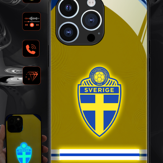 LED-oplyst iPhone-cover - Omerta Pink