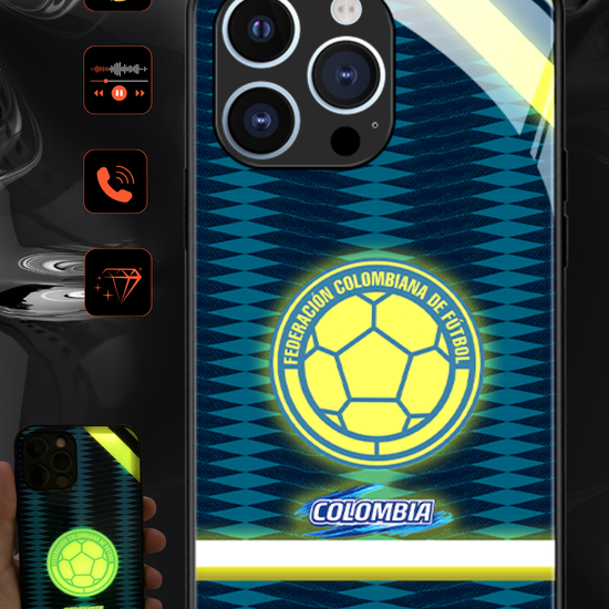LED-oplyst iPhone-cover - Omerta Pink