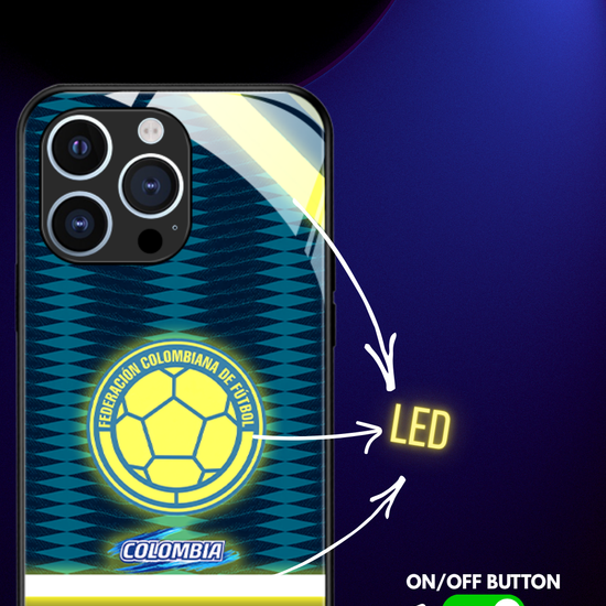 LED-oplyst iPhone-cover - Omerta Pink