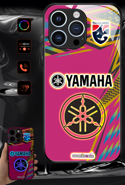 LED-lysende iPhone-cover - Yamaha Pink