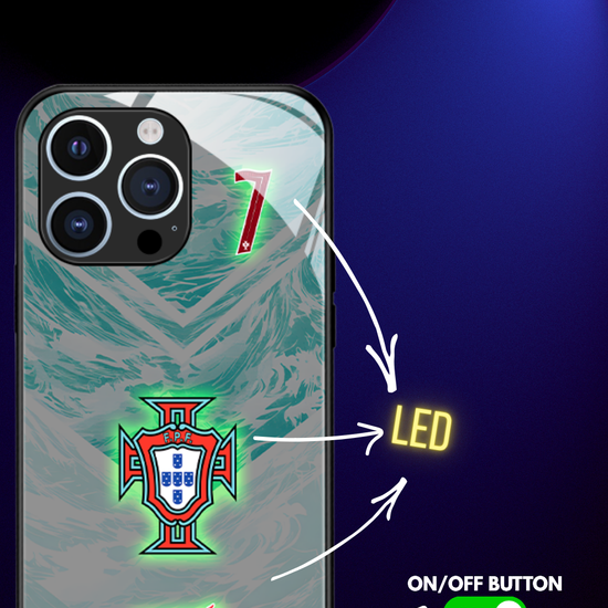 LED-oplyst iPhone-cover - Omerta Pink