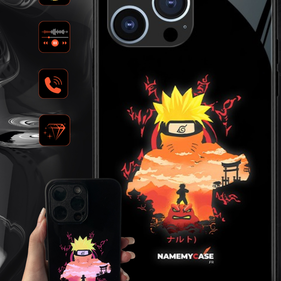 LED-oplyst iPhone-cover - Træning | Naruto