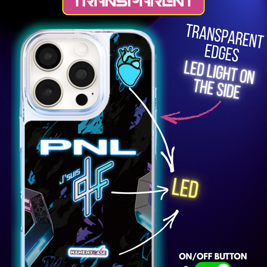 LED-lysende iPhone-cover - PNL
