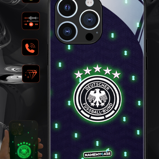 LED-oplyst iPhone-cover - Omerta Pink