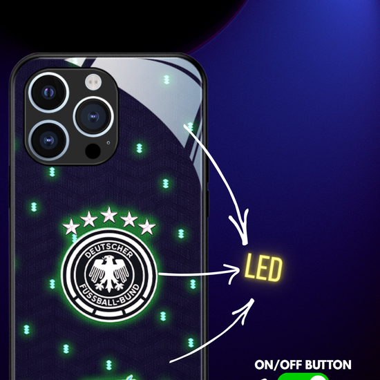 LED-oplyst iPhone-cover - Omerta Pink