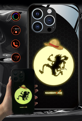 LED-oplyst iPhone-cover - Nika | Ét stykke