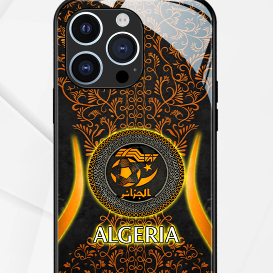 LED-lysende iPhone-cover - Algeriet Orange