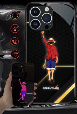 LED-oplyst iPhone-cover - Victory | Luffy One Piece