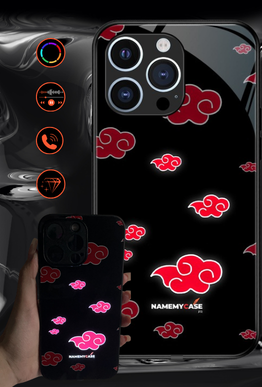 LED-oplyst iPhone-cover – Akatsuki - Naruto