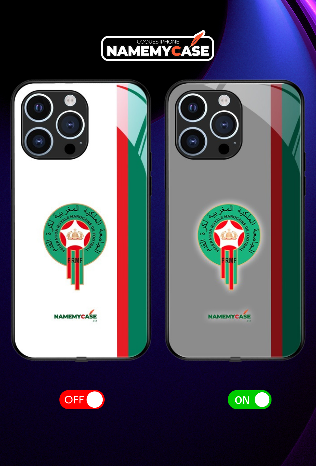 LED-oplyst iPhone-cover - Marokko