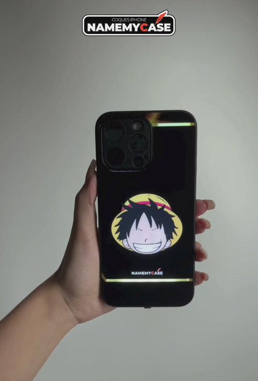 LED-oplyst iPhone-cover - Luffy | One Piece
