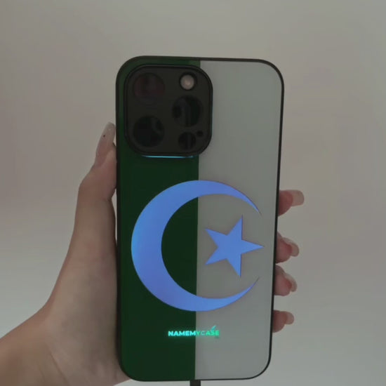 LED Cover med lys - Algeriets flag