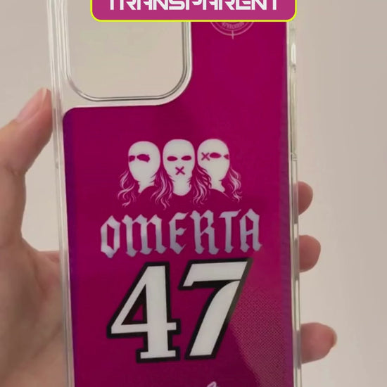 LED-oplyst iPhone-cover - Omerta Pink