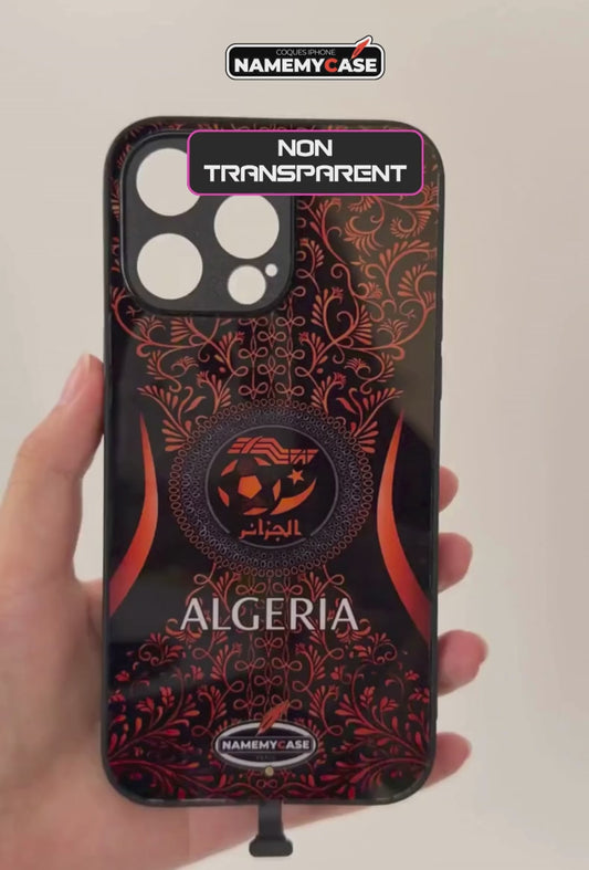 LED-lysende iPhone-cover - Algeriet Orange